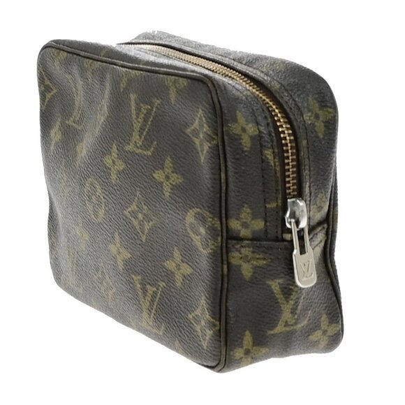 LOUIS VUITTON Trousse Toilette 18 Clutch Hand Bag Monogram Brown M47526 38YH113 - Picture 2 of 16
